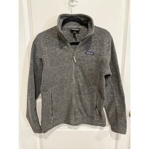 Patagonia Synchilla classic full zip fleece jacket gray Sz Small women’s